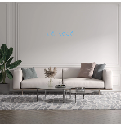 Custom text: La boca